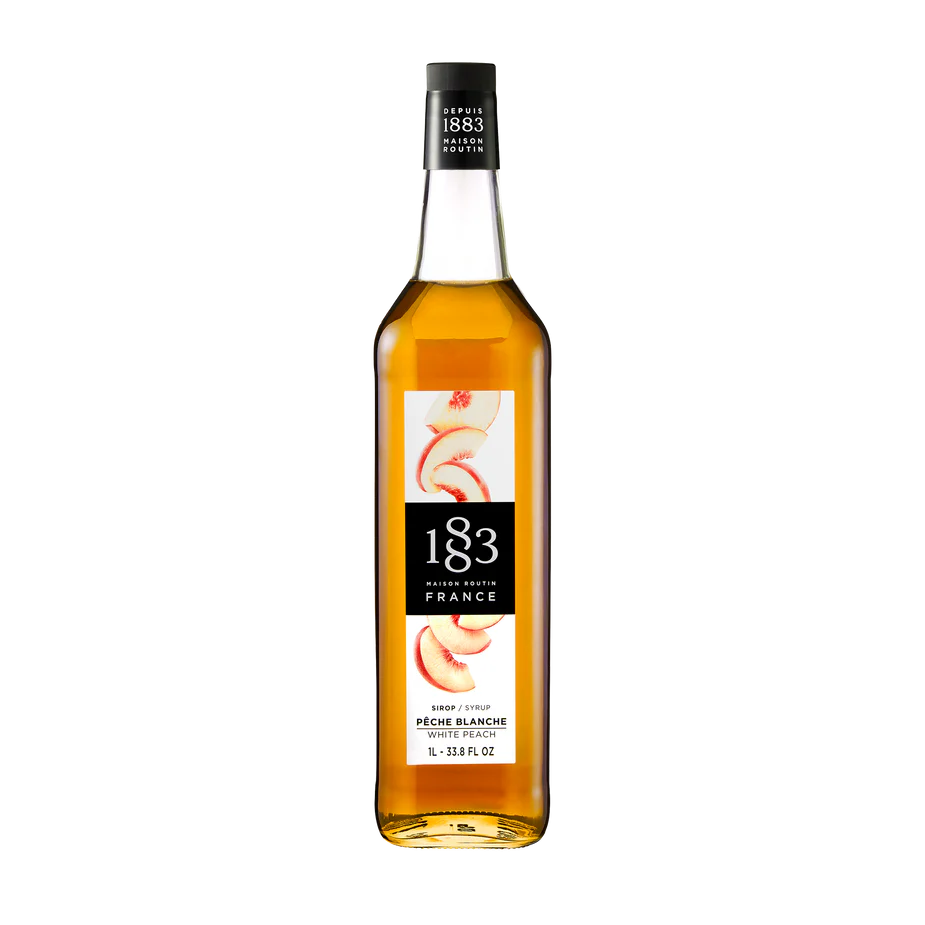 Maison Routin 1883 White Peach Syrup 1000ml
