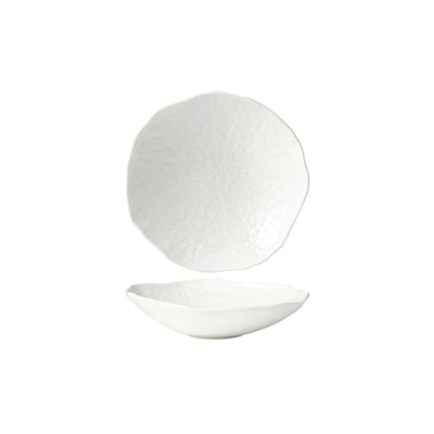 Tablekraft Fusion Lotus Deep Coupe Plate 210x58mm White