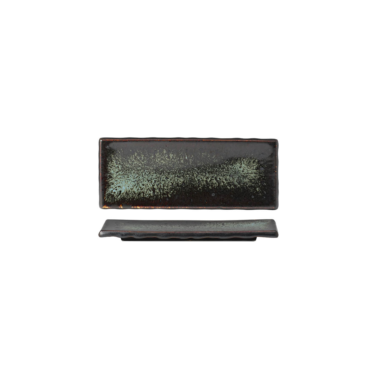 Tablekraft Fusion Sushi Plate 230x93x20mm Patina