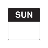 40mm Square | Day Of The Week Food Label
