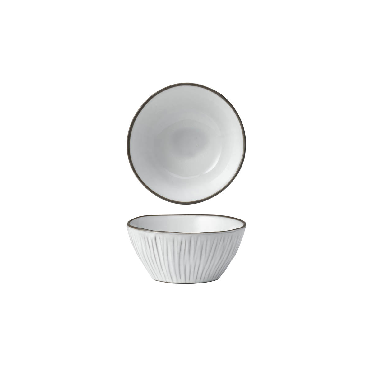 Tablekraft Linea Organics Conical Bowl 130x63mm 400ml White