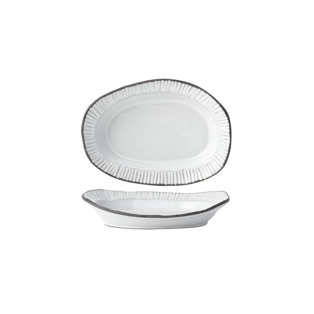 Tablekraft Linea Organics Platter 230x170x50mm White