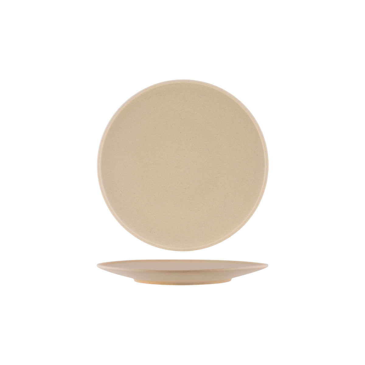 Tablekraft Soho Round Plate 255x10mm Stone