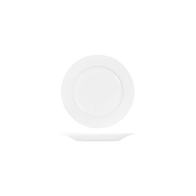Tablekraft Core White Round Plate Rim Shape- 200mm