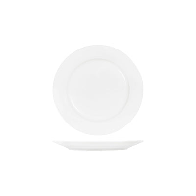 Tablekraft Core White Round Plate Rim Shape- 280mm