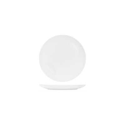 Tablekraft Core White Round Plate Coupe Shape-200mm
