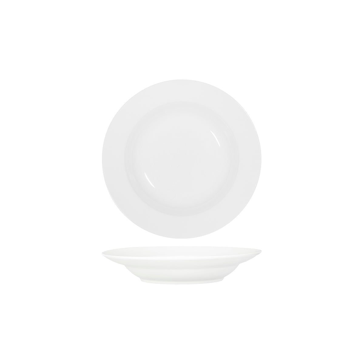 Tablekraft Core White Pasta/soup Bowl Deep-250x45mmrim Shape