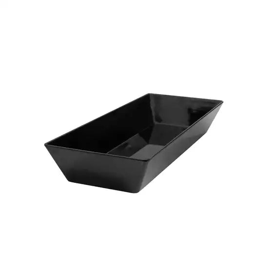 Rectangular Deep Dish 500x200x70mm Black