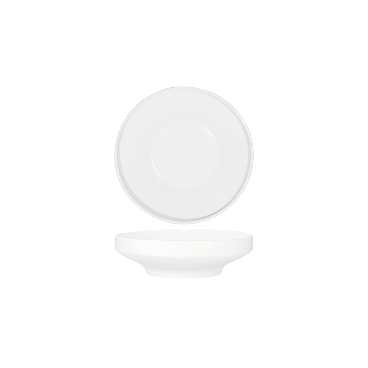 Tablekraft Core White Round Bowl Footed 210x62mm