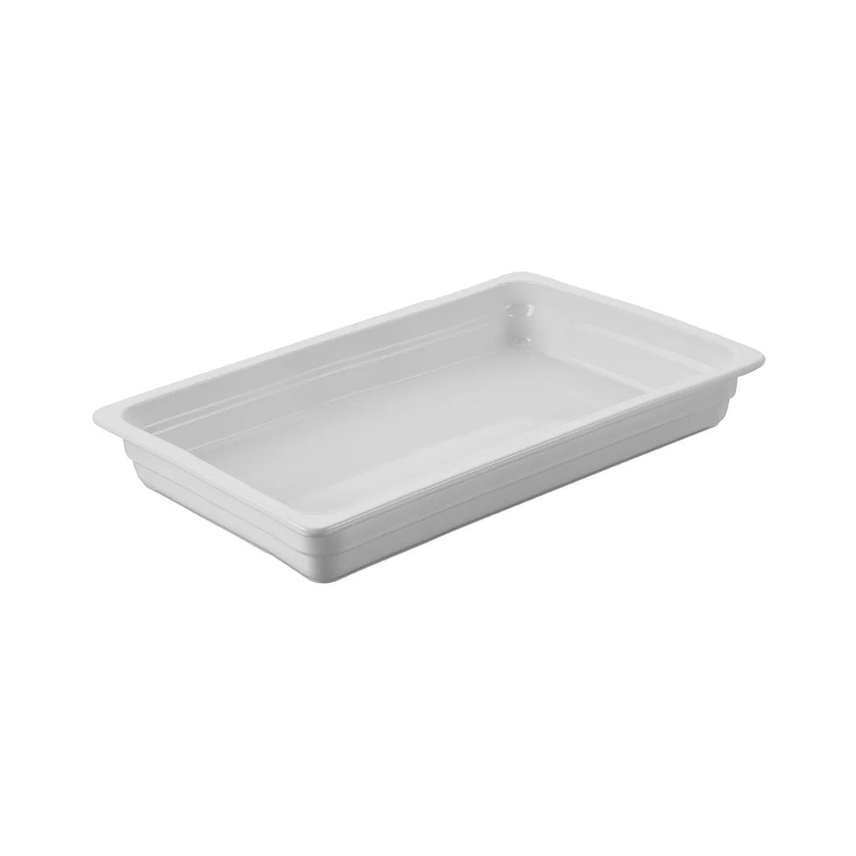 Chef Inox Gastronorm Porcelain Dish-Gn 1/1 530X325X65mm
