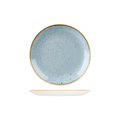 Churchill Stonecast Round Coupe Plate-217mm Ø Duck Egg
