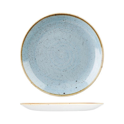 Churchill Stonecast Round Coupe Plate-288mm Ø Duck Egg
