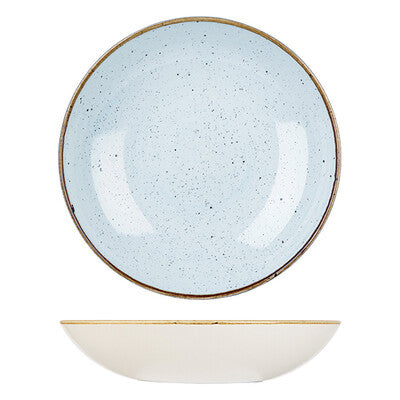 Churchill Stonecast Round Coupe Bowl-310mm Ø | 2400ml Duck Egg