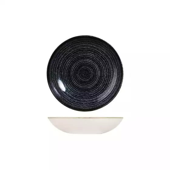 Churchill Round Coupe Bowl - Charcoal 182mm