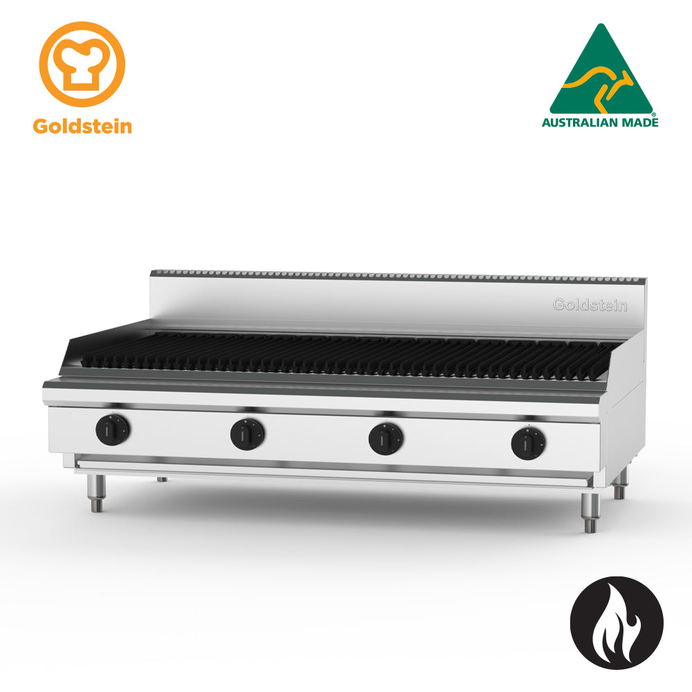 GOLDSTEIN radiant chargrill, grill size 1219 x 510 mm