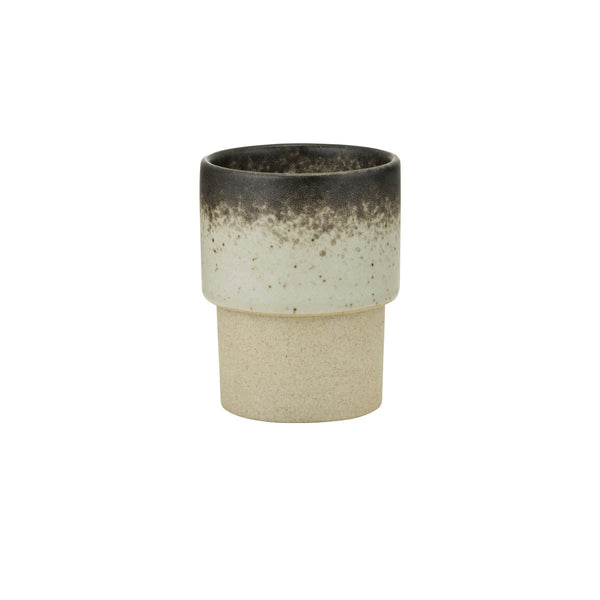 BREW POTTERY-CREAMY CLOVE TUMBLER STACK NO HDL 220ml