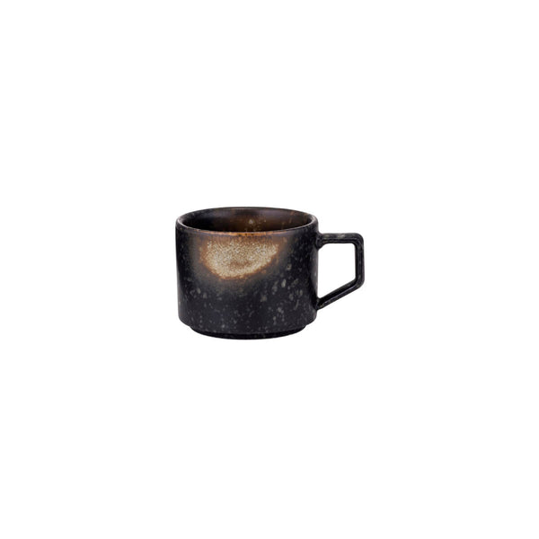 BREW POTTERY-TIERRA BROWN STRAIGHT SIDE ESPRESSO CUP 90ml
