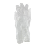 Capri Glove Vinyl Clear Large Powder Free