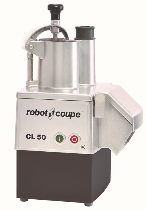 ROBOT COUPE CL50 VEG PREP MACHINE.SINGLE PHASE, NO DISCS