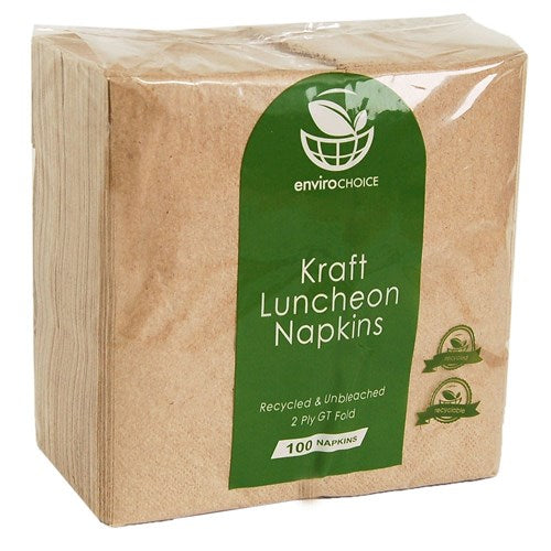 Kraft Lunch Napkin 2ply GT Fold (2000)