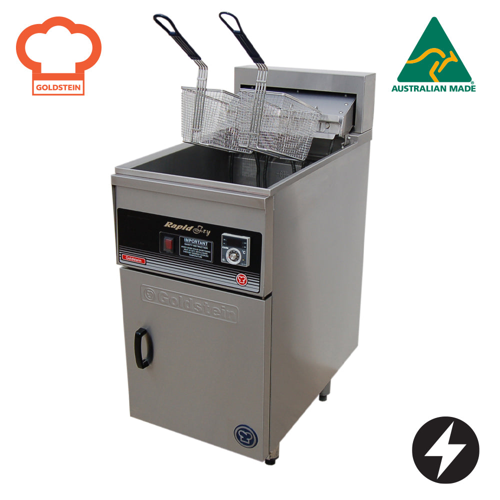 GOLDSTEIN Electric Fryer 2 baskets 32 ltr. Capacity