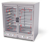 Heat 'N' Hold Sliding  Glass Display Side
