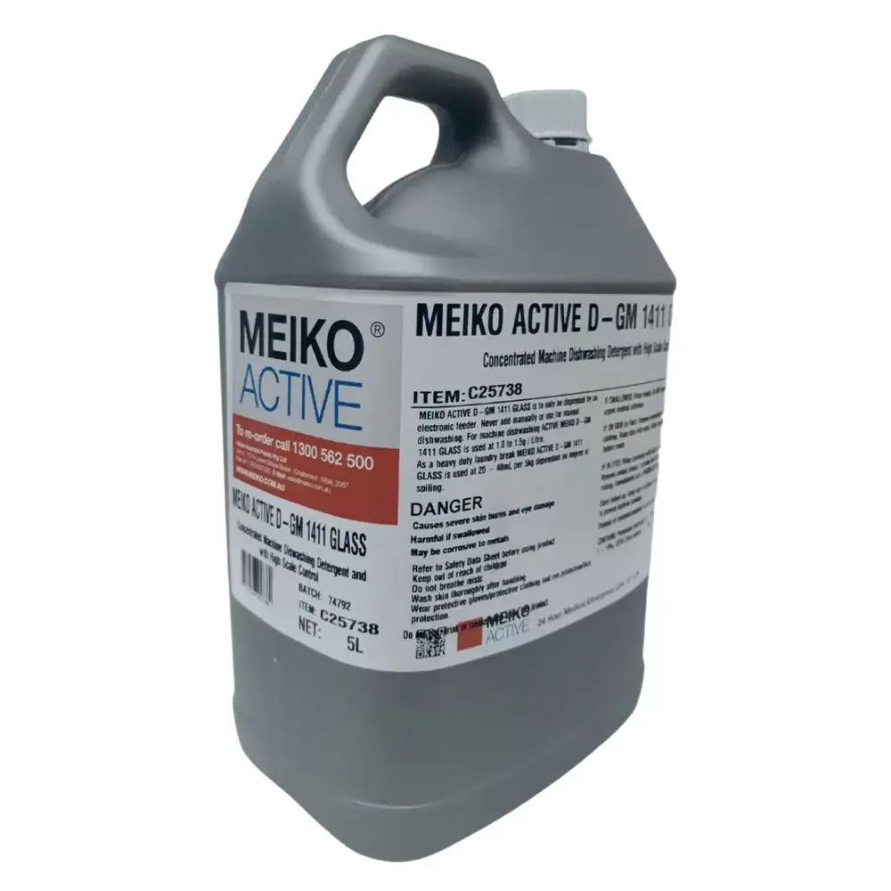 Meiko Active D-GM 1411 Glass Detergent (2X5LTR)