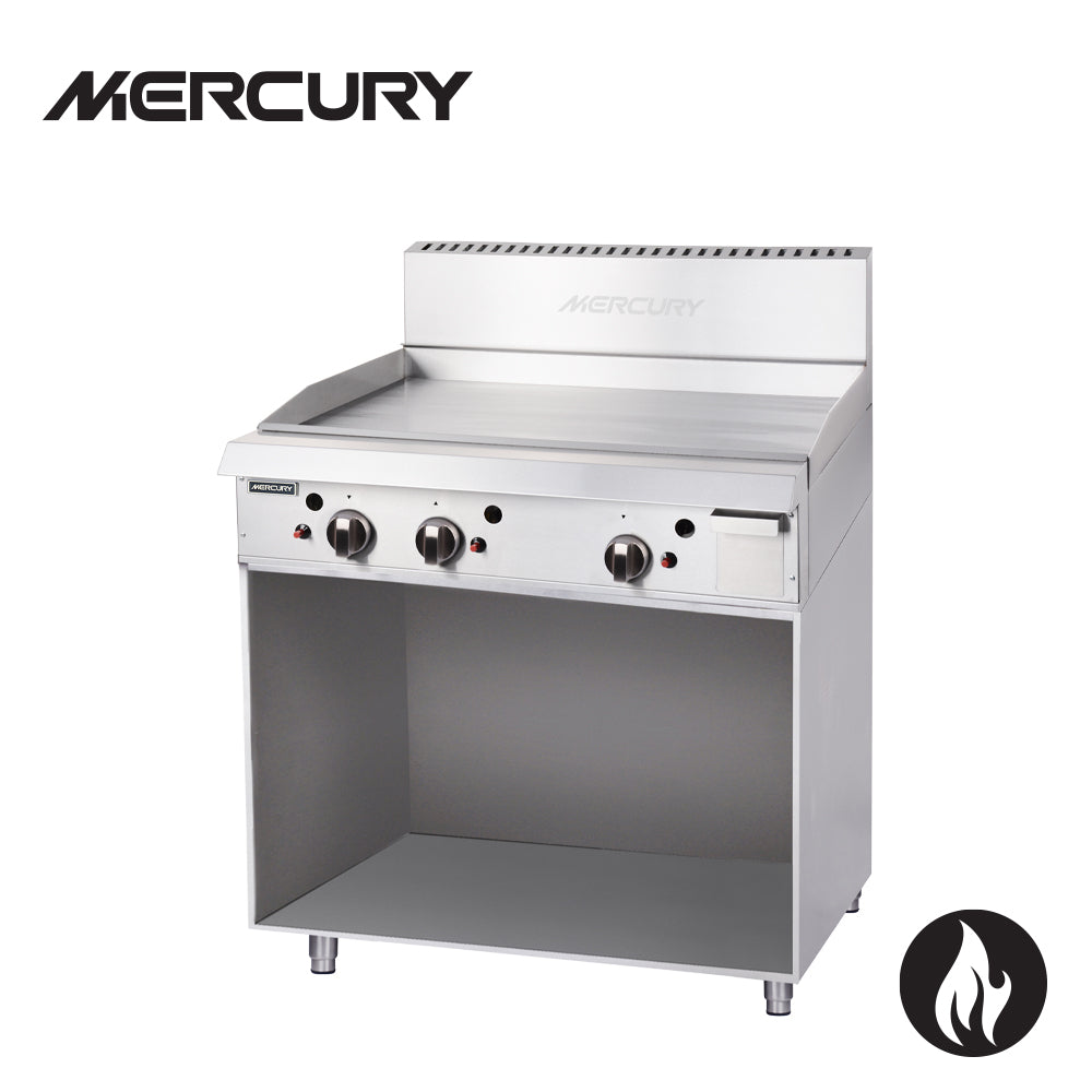 MERCURY Griddle Plate Cabinet Base 3 'U' shape burners