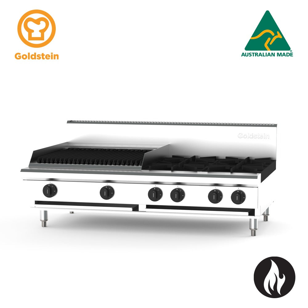 GOLDSTEIN Cooktop 4 burners, 610 x 510 BBQ
