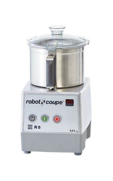Robot Coupe R 5 - Cutter Mixer - 5.9L Stainless Bowl