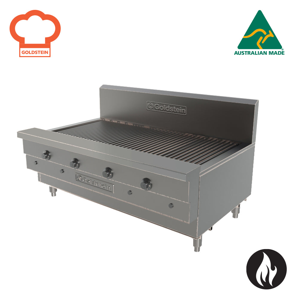 GOLDSTEIN Chargrill size 1118 x 546 mm, with splashback