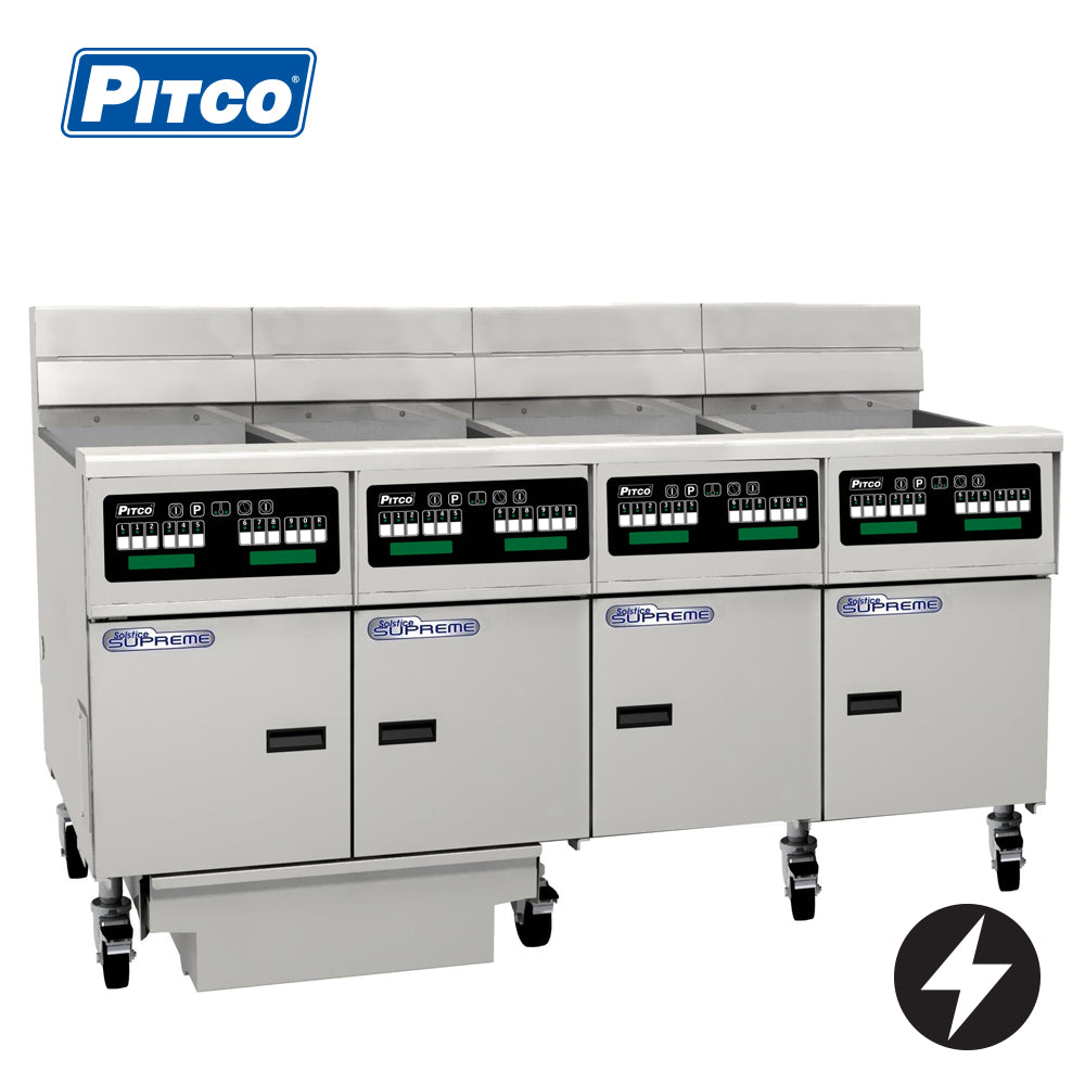 PITCO Electric Filter Fryer 4 Bank 8 Basket (Computer Controller)