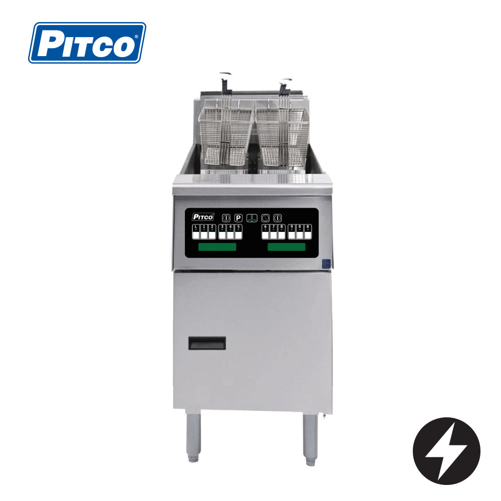 PITCO Electric Fryer Single Pan 2 Basket (Computer Controller / Filter Ready)
