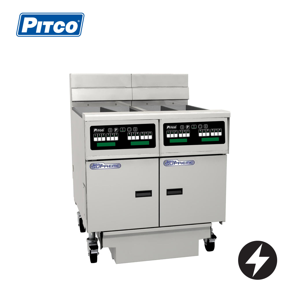 PITCO Electric Filter Fryer Split Pan 2 Basket (Computer Controller)