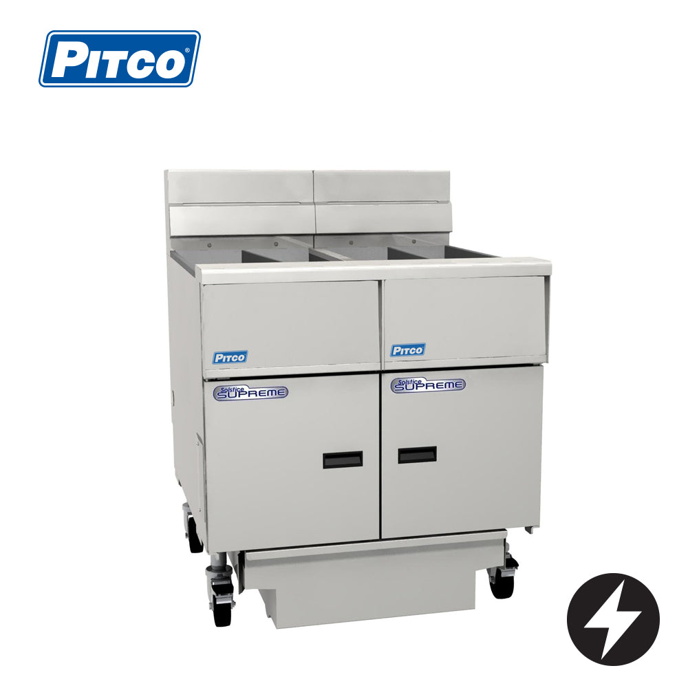 PITCO Electric Filter Fryer Split Pan 2 Basket