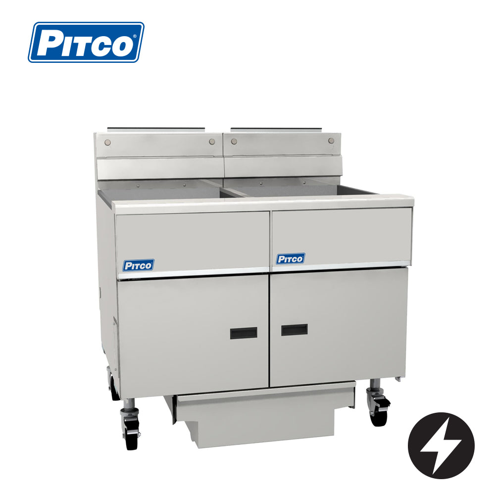 PITCO Electric Filter Fryer 2 Bank 6 Basket