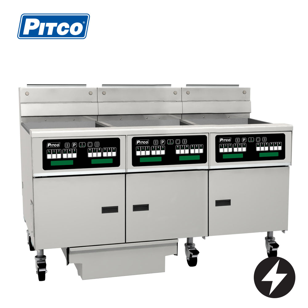 PITCO Electric Filter Fryer 3 Bank 9 Basket (Computer Controller)