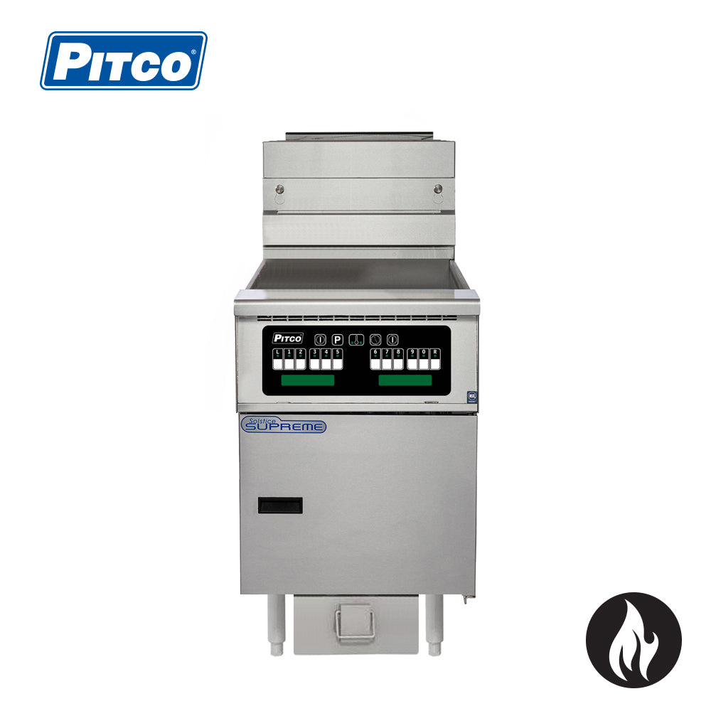 PITCO Solstice Filter Fryer Single Pan 3 Basket (Computer Controller)