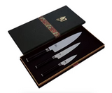 SHUN Classic 3 Piece Chefs Knife Set