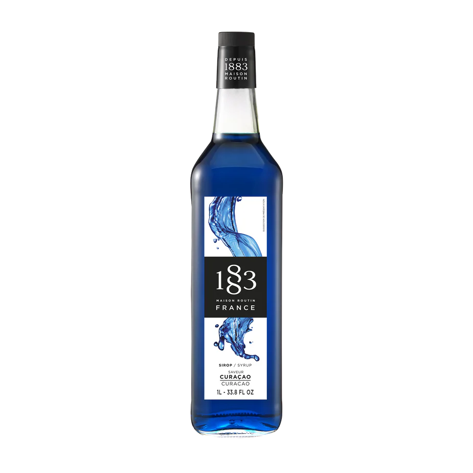Maison Routin 1883 Blue Curacao Syrup PET 1000ml