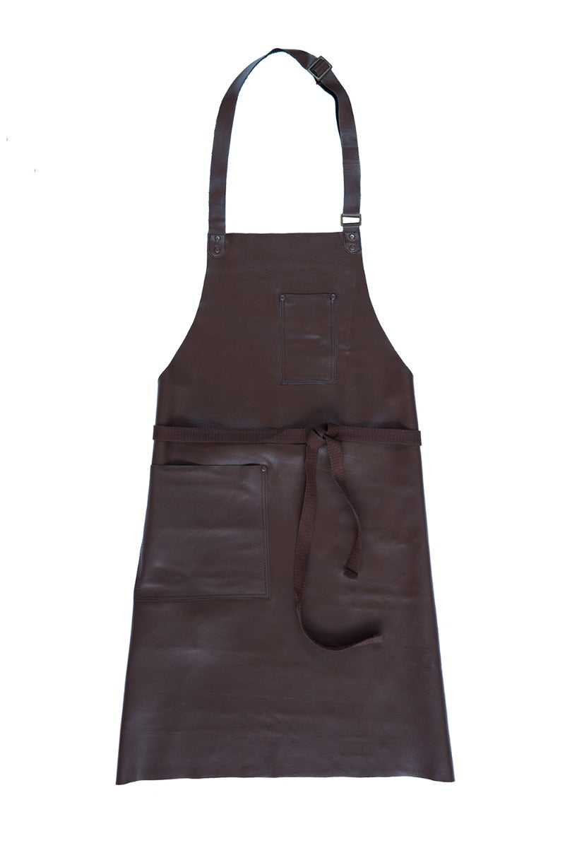 Aussie Chef Axil Classic Leather Apron Brown