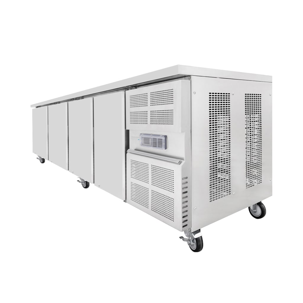 Airex 4 x Solid Doors, 1/1 GN Refrigerator Net Capacity - 368 Litres