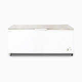 Chest Freezer Flat Top Stainless Steel 675L