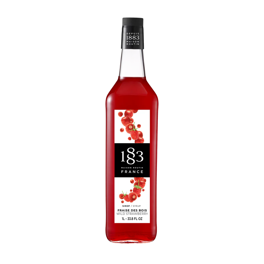 Maison Routin 1883 Wild Strawberry Syrup 1000ml