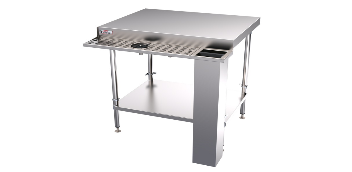 Simply Stainless Coffee Station 1200mm
