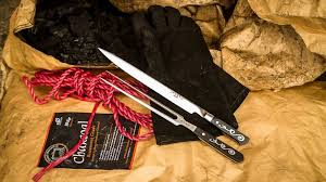 I.O.SHEN FORK & CARVING KNIFE SET