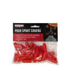 Chefmaster Pour Spout Covers Small Pk/36