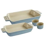 Chasseur 4 Piece Baking Set Duck Egg Blue