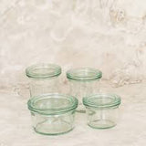 Glass Jar with Lid 60x70mm / 140ml
