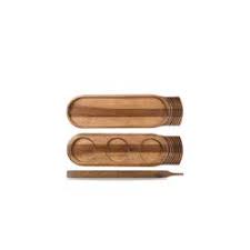 Wooden Tray 480x140mm Igneous